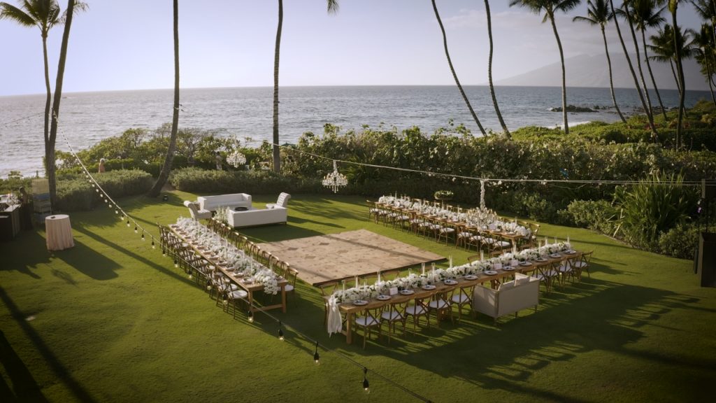 Andaz Maui Wedding Reception