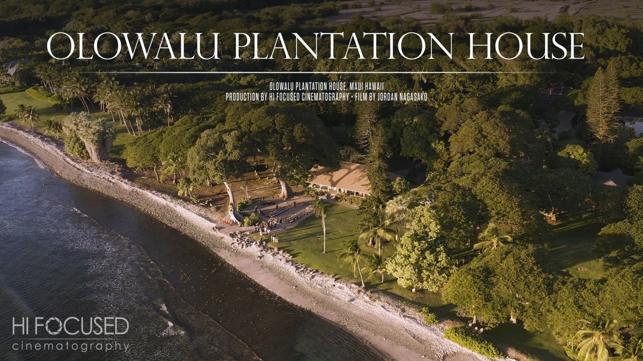 Olowalu Plantation House wedding venue