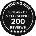 Wedding Wire Award 5 star service