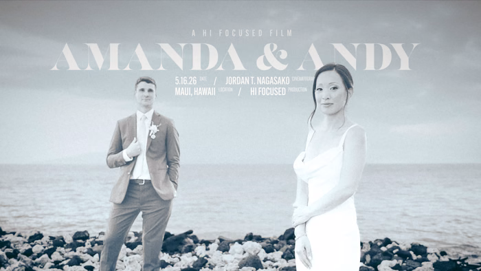 Amanda & Andy | Maui Wedding Teaser at Olowalu Plantation House